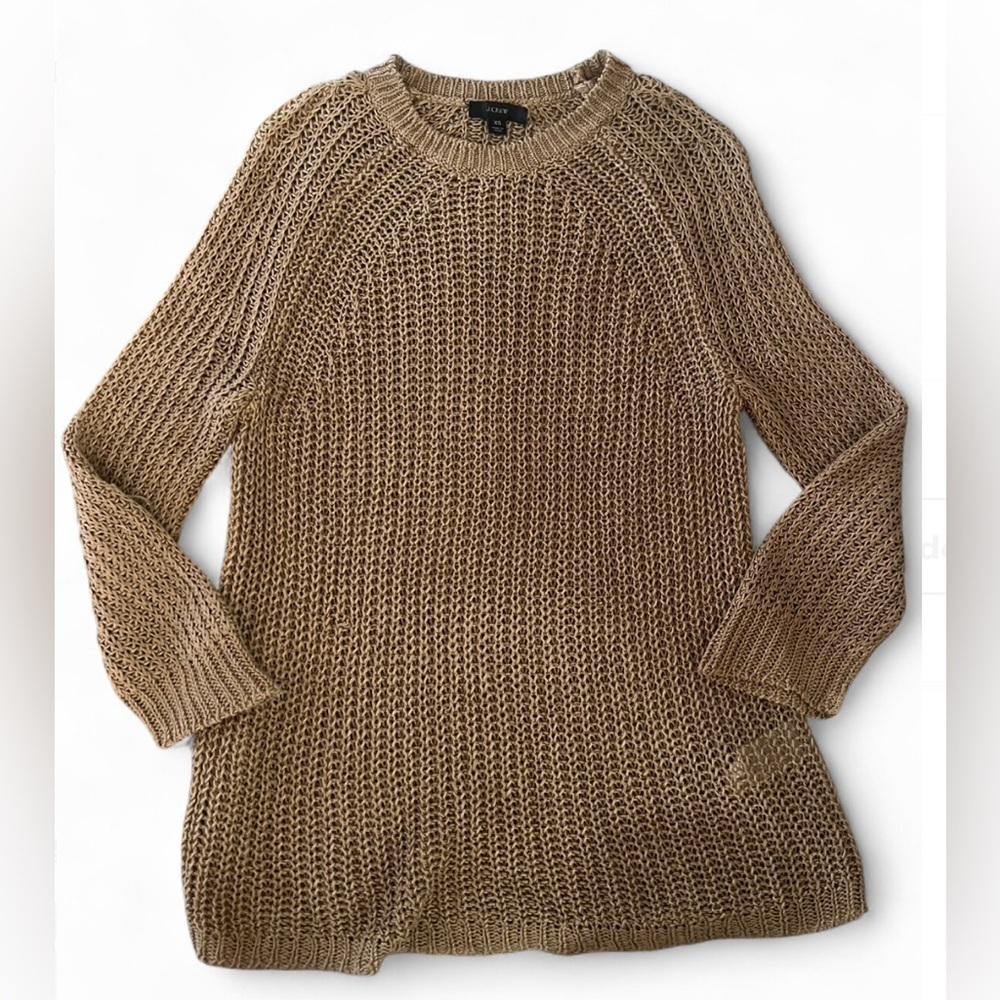 Brown Cable Knit Sweater